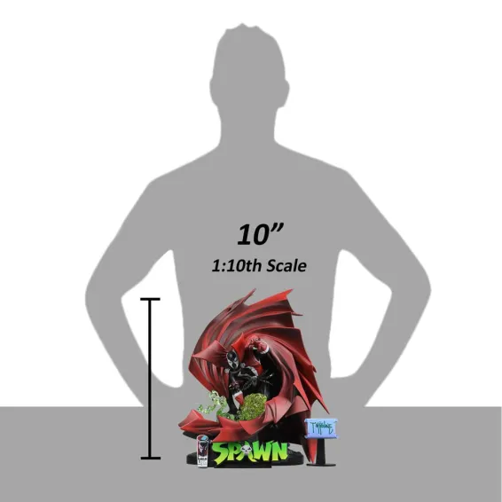 Spawn - Spawn 1 (Black White & Red All Over) Figure PRE-ORDER McFarlane Toys - 7