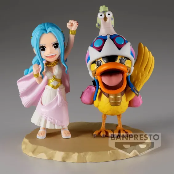 One Piece - WCF Log Stories - Figura Nefel Tari Vivi & Karoo PREPEDIDO Banpresto - 1