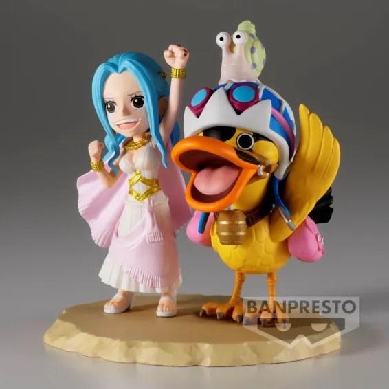 One Piece - WCF Log Stories - Figura Nefel Tari Vivi & Karoo PREPEDIDO Banpresto - 5