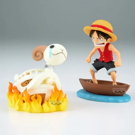 One Piece - WCF Log Stories - Figurine Luffy & Going Merry PRÉCOMMANDE Banpresto - 3