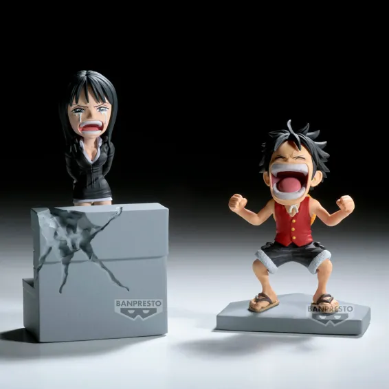 One Piece - WCF Log Stories - Figura Luffy & Nico Robin PREPEDIDO Banpresto - 6