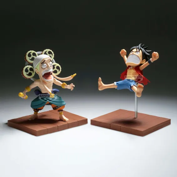 One Piece - WCF Log Stories - Figurine Luffy & Enel PRÉCOMMANDE Banpresto - 3