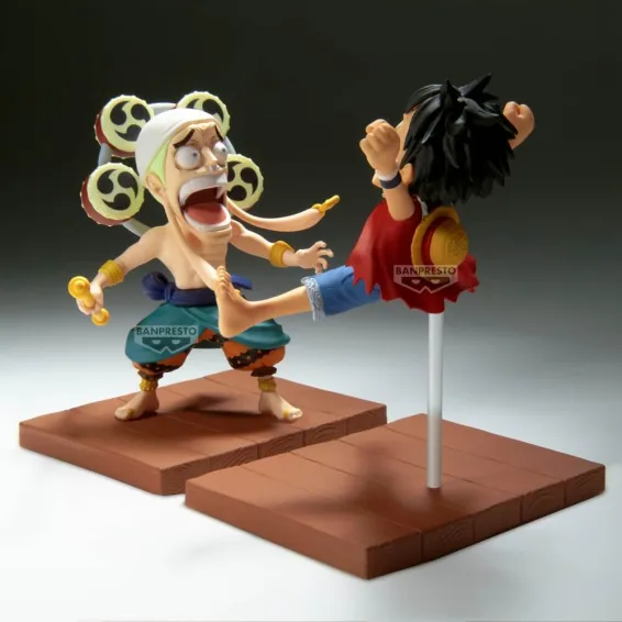 One Piece - WCF Log Stories - Figura Luffy & Enel PREPEDIDO Banpresto - 4