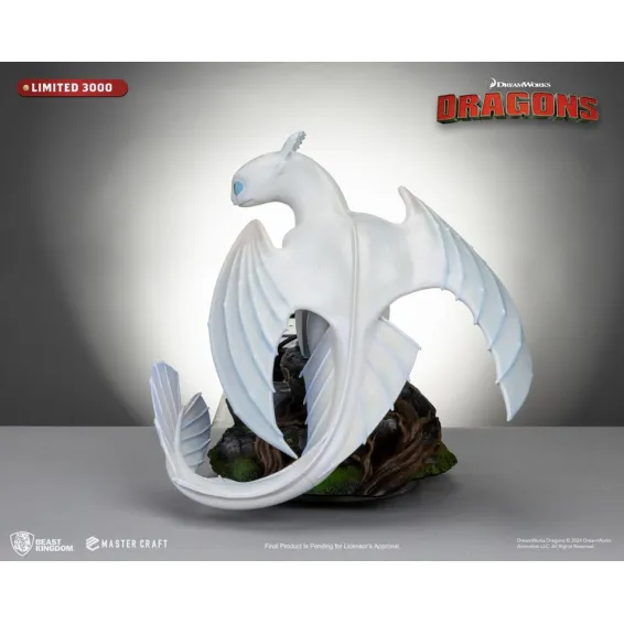 How to Train Your Dragon 3 - Master Craft - Light Fury Figure PRE-ORDER Beast Kingdom - 12