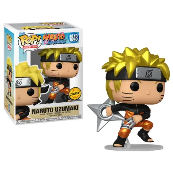 Naruto Shippuden - Naruto Uzumaki 1843 (chance of Chase) POP! Figure PRE-ORDER Funko - 2