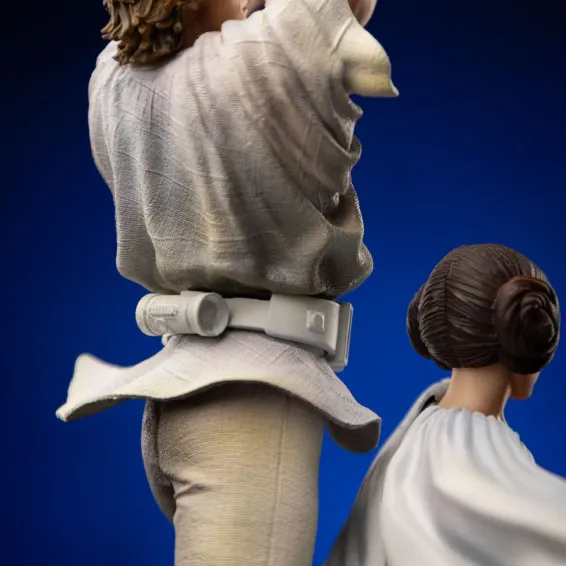 Star Wars - Deluxe Art Scale 1/10 - Figura Luke and Leia Movie Poster PREPEDIDO Iron Studios - 9