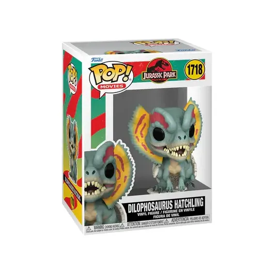 Jurassic Park - Figurine Dilophosaurus Hatchling 1718 POP! PRÉCOMMANDE Funko - 1