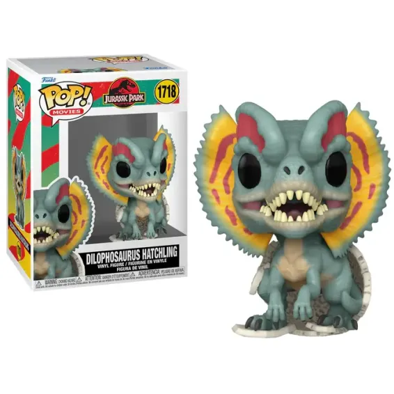 Jurassic Park - Figura Dilophosaurus Hatchling 1718 POP! PREPEDIDO Funko - 2