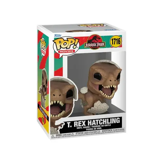 Jurassic Park - Figurine T. Rex Hatchling 1716 POP! PRÉCOMMANDE Funko - 2