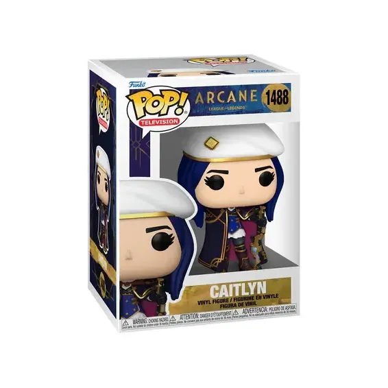 Arcane: League of Legends - Figurine Caitlyn 1488 POP! PRÉCOMMANDE Funko - 2