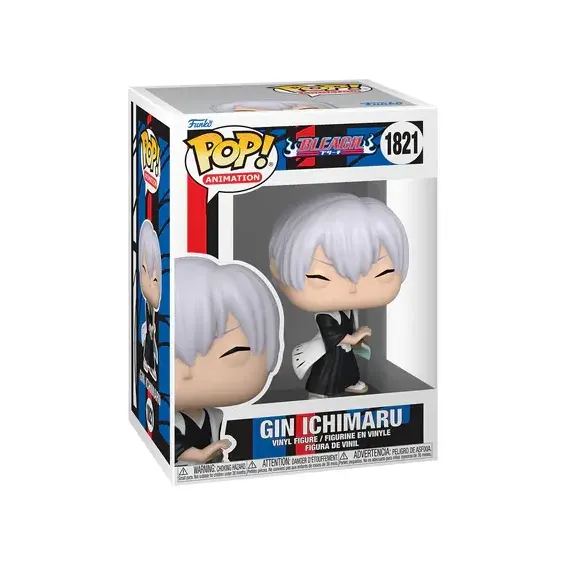 Bleach - Figura Gin Ichimaru 1821 POP! PREPEDIDO Funko - 2