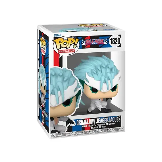 Bleach - Figura Grimmjow Jeagerjaques 1820 (posibilidades de Chase) POP! PREPEDIDO Funko - 3