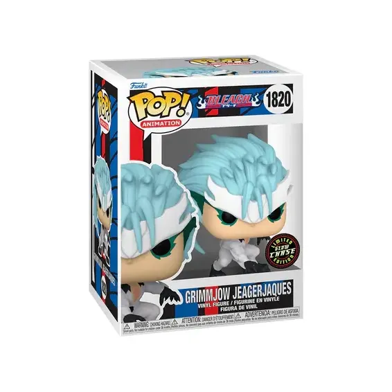 Bleach - Figura Grimmjow Jeagerjaques 1820 (posibilidades de Chase) POP! PREPEDIDO Funko - 5