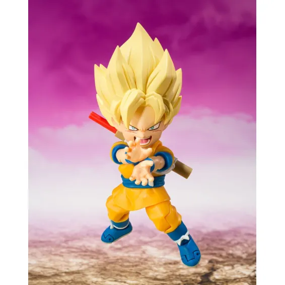 Dragon Ball Daima - S.H. Figuarts - Figurine Super Saiyan Son Goku Mini PRÉCOMMANDE Tamashii Nations - 4