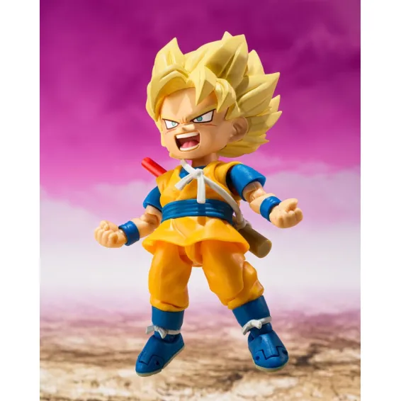 Dragon Ball Daima - S.H. Figuarts - Figura Super Saiyan Son Goku Mini PREPEDIDO Tamashii Nations - 5