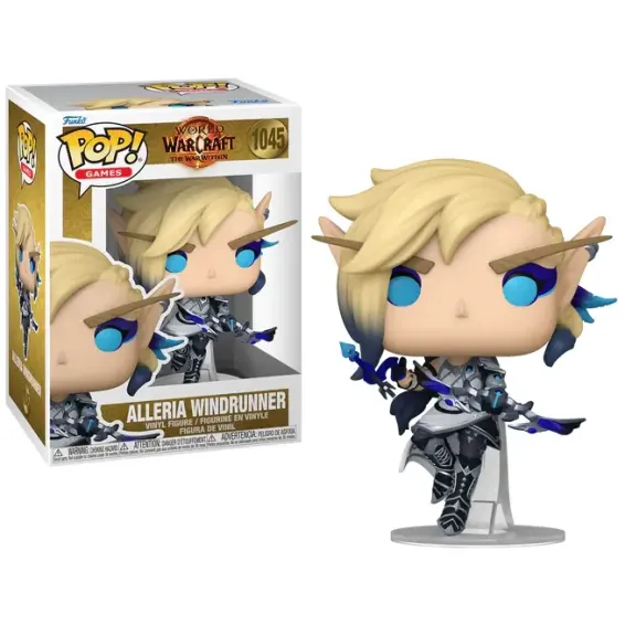 World of Warcraft - Figura Alleria Windrunner 1045 POP! PREPEDIDO Funko - 1