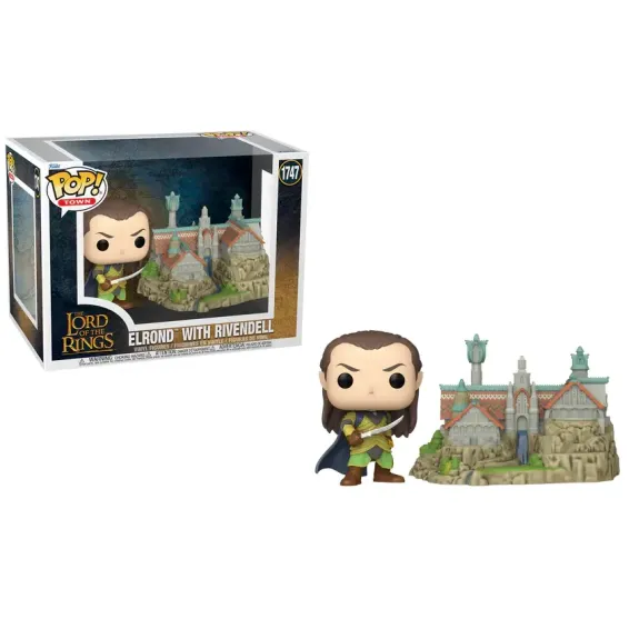 El Señor de los Anillos - Figura Elrond with Rivendell 1747 POP! PREPEDIDO Funko - 1