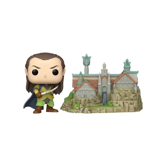 Lord of the Rings - Elrond with Rivendell 1747 POP! Figure PRE-ORDER Funko - 3