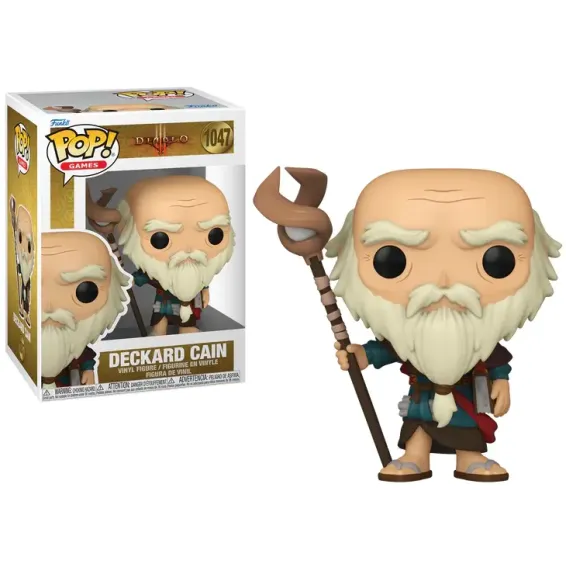 Diablo 3 - Figura Deckard Cain 1047 POP! PREPEDIDO Funko - 1