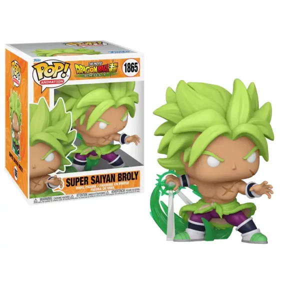 Dragon Ball Super - Figura Super Saiyan Broly 1865 POP! PREPEDIDO Funko - 1