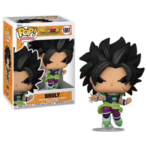 Dragon Ball Super - Figurine Broly 1861 POP! PRÉCOMMANDE Funko - 1