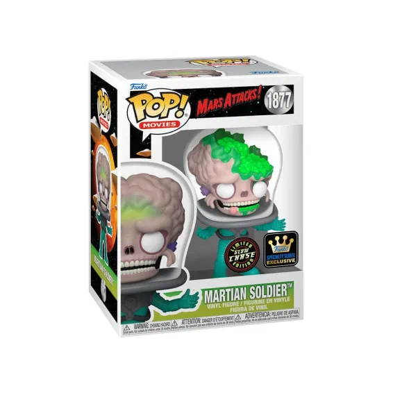 Mars Attacks - Martian Soldier 1877 Specialty Series (chance of Chase) POP! Figure PRE-ORDER Funko - 4