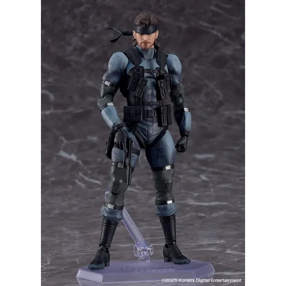 Metal Gear Solid 2: Sons of Liberty - Figma - Figura Solid Snake MGS2 Ver. Updated Edition PREPEDIDO Good Smile Company - 7