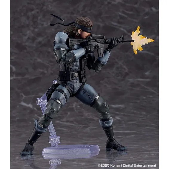 Metal Gear Solid 2: Sons of Liberty - Figma - Figura Solid Snake MGS2 Ver. Updated Edition PREPEDIDO Good Smile Company - 9