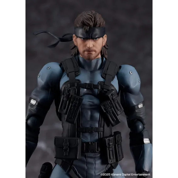 Metal Gear Solid 2: Sons of Liberty - Figma - Figura Solid Snake MGS2 Ver. Updated Edition PREPEDIDO Good Smile Company - 13