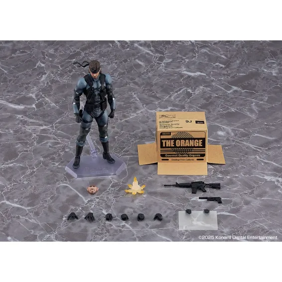 Metal Gear Solid 2: Sons of Liberty - Figma - Figura Solid Snake MGS2 Ver. Updated Edition PREPEDIDO Good Smile Company - 16