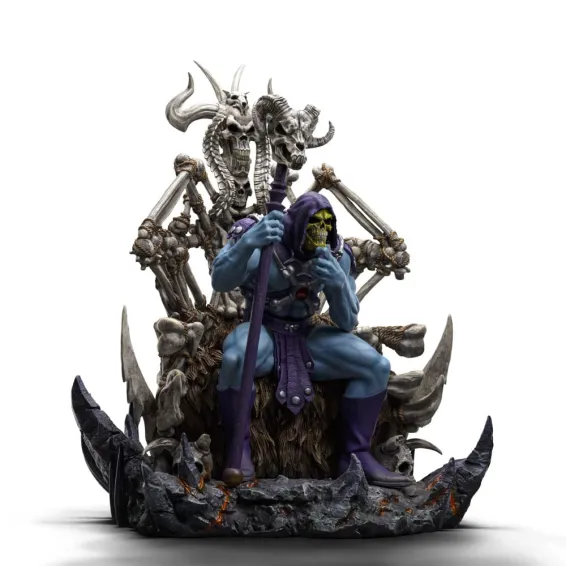 Masters of the Universe - Prime Scale 1/3 - Figura Skeletor on Throne 10th Anniversary Ver. PREPEDIDO Iron Studios - 12