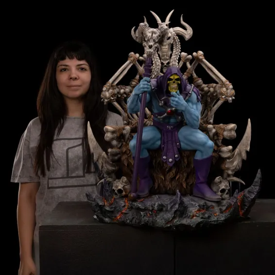 Masters of the Universe - Prime Scale 1/3 - Figurine Skeletor on Throne 10th Anniversary Ver. PRÉCOMMANDE Iron Studios - 13