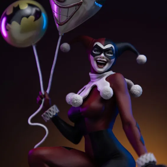 DC Comics - Art Scale 1/10 - Figura Harley Quinn Unleashed PREPEDIDO Iron Studios - 9