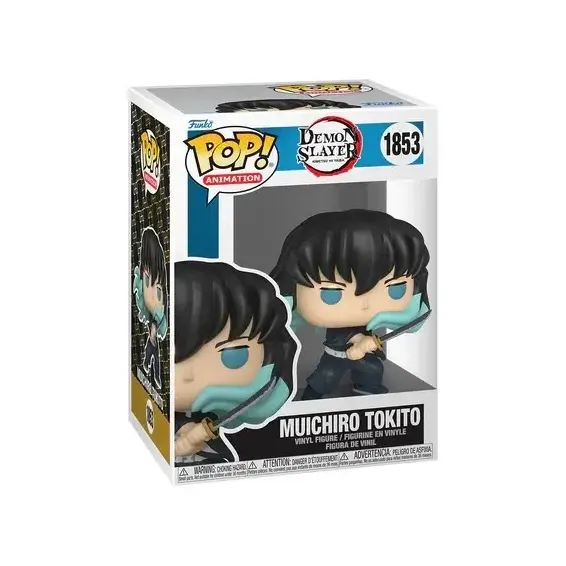 Demon Slayer - Figurine Muichiro Tokito 1853 (chance de Chase) POP! PRÉCOMMANDE Funko - 3