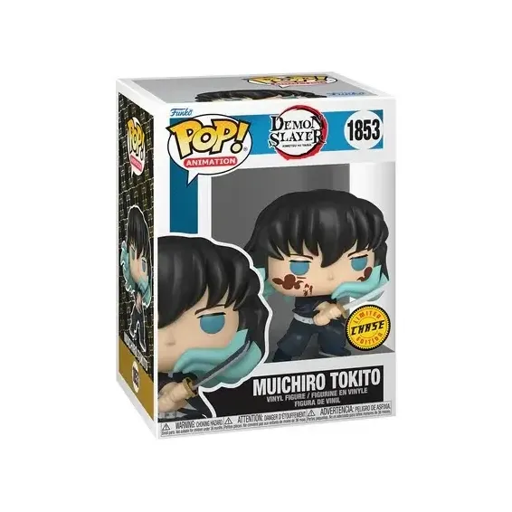 Demon Slayer - Figurine Muichiro Tokito 1853 (chance de Chase) POP! PRÉCOMMANDE Funko - 5