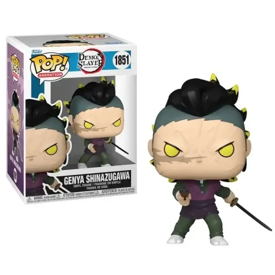 Demon Slayer - Figurine Genya Shinazugawa 1851 POP! PRÉCOMMANDE Funko - 1