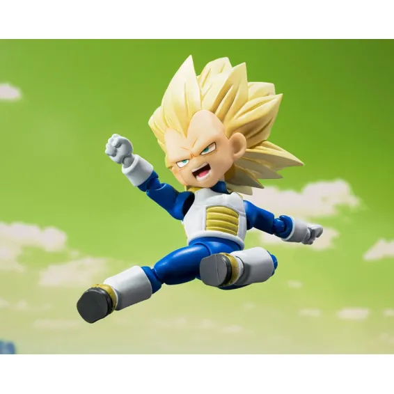 Dragon Ball Daima - S.H. Figuarts - Figura Super Saiyan Vegeta Mini PREPEDIDO Tamashii Nations - 6