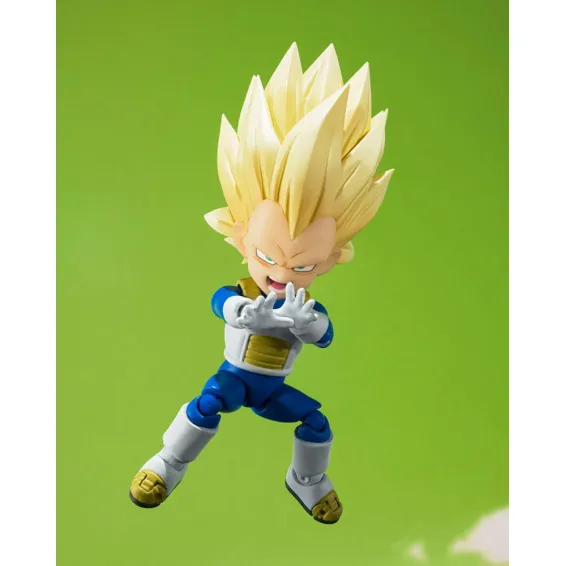 Dragon Ball Daima - S.H. Figuarts - Figura Super Saiyan Vegeta Mini PREPEDIDO Tamashii Nations - 7