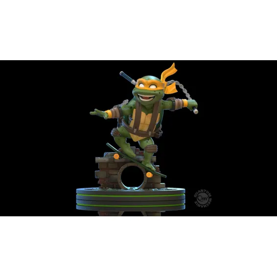 Figurine Quantum Mechanix Les Tortues Ninja (Teenage Mutant Ninja Turtles) - Q-Fig Michelangelo 2