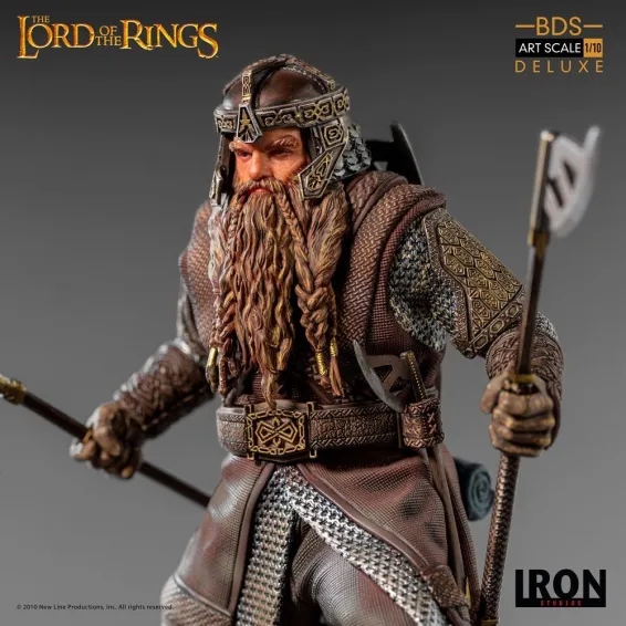 The Lord of the Rings - BDS Art Scale 1/10 Gimli Iron Studios figure 5