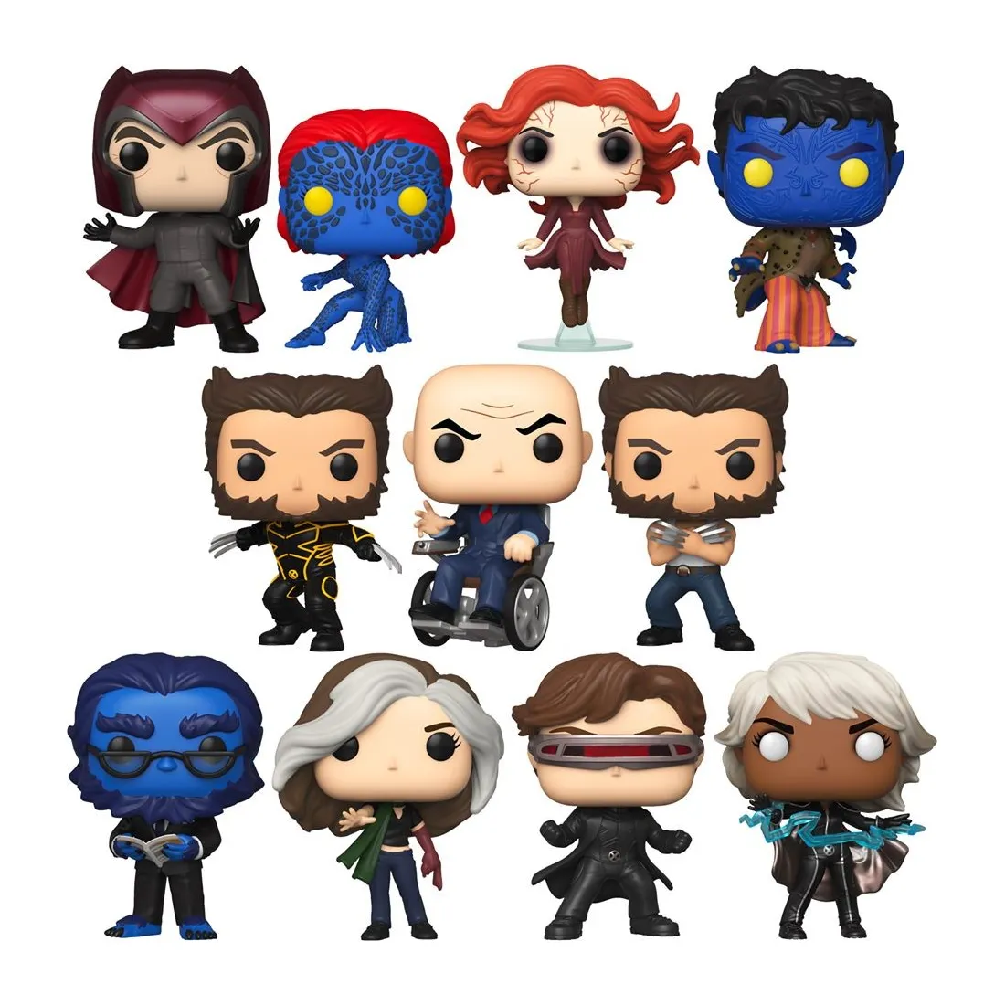 Pack of 11 Pop X-Men 20th Anniversary | Marvel Comics | Funko