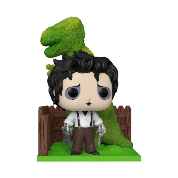 Figurine Funko Edward aux mains d’argent - Edward et buisson dino Deluxe POP!