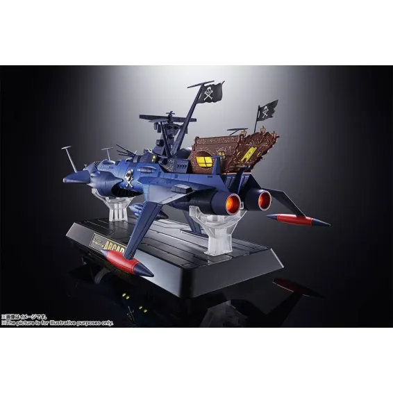Figurine Tamashii Nations Albator, le corsaire de l'espace - Soul of Chogokin GX-93 Battleship Arcadia 3