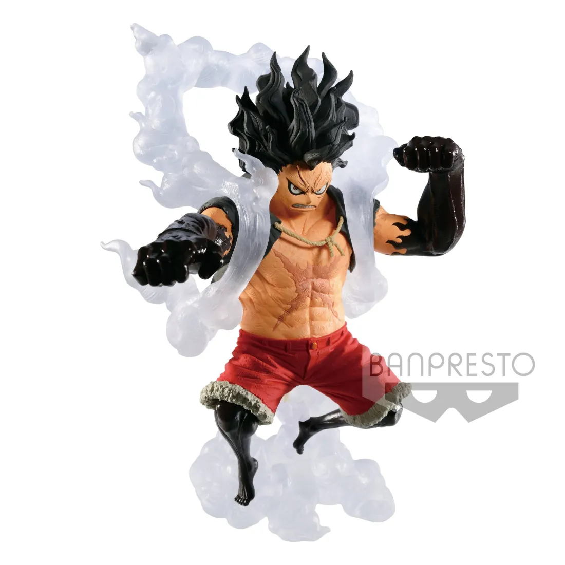 Luffy gear 4 snake store man action figure