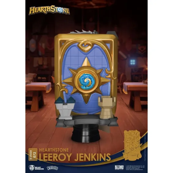Figura Beast Kingdom Hearthstone: Heroes of Warcraft - D-Stage Leeroy Jenkins 8
