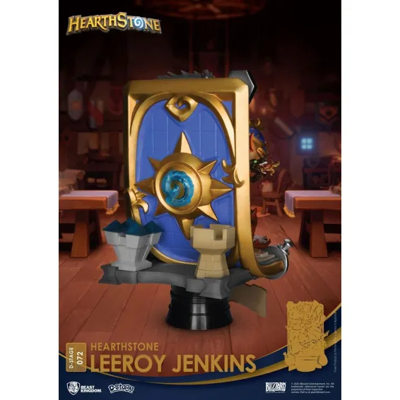 Figura Beast Kingdom Hearthstone: Heroes of Warcraft - D-Stage Leeroy Jenkins 9
