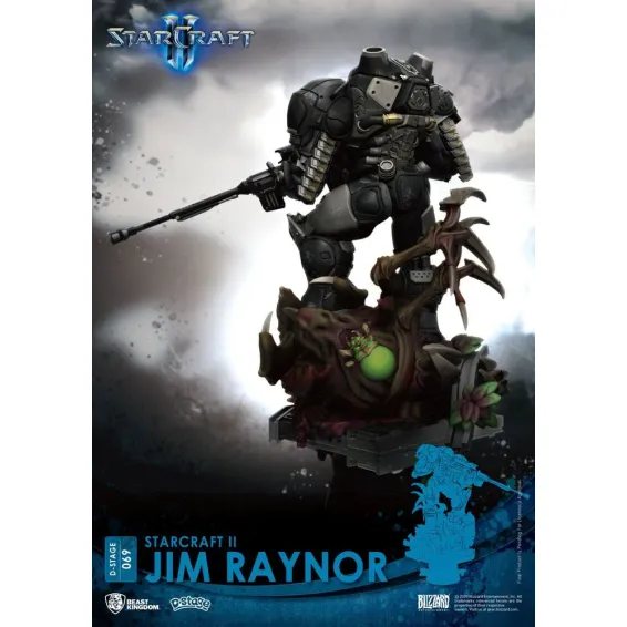 Figura Beast Kingdom Starcraft 2 - D-Stage Jim Raynor 4