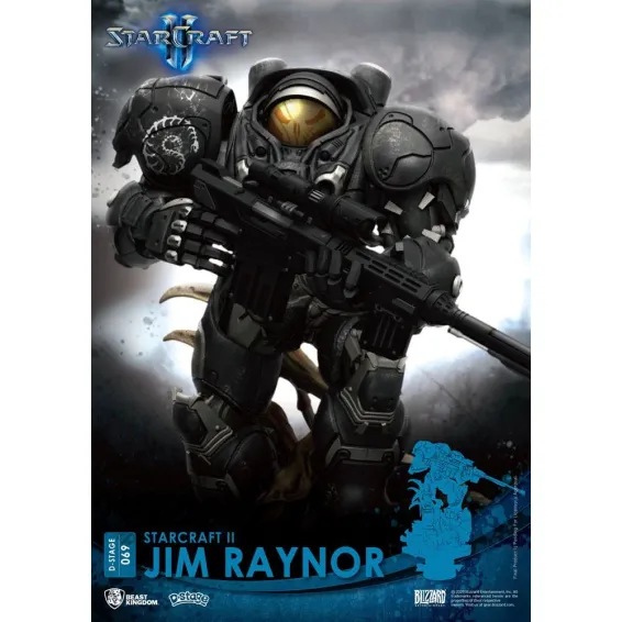 Figura Beast Kingdom Starcraft 2 - D-Stage Jim Raynor 5