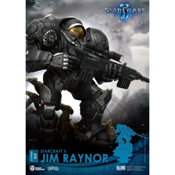 Figura Beast Kingdom Starcraft 2 - D-Stage Jim Raynor 6