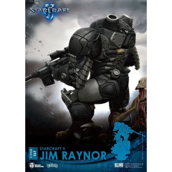 Starcraft 2 - D-Stage Jim Raynor Beast Kingdom figure 7